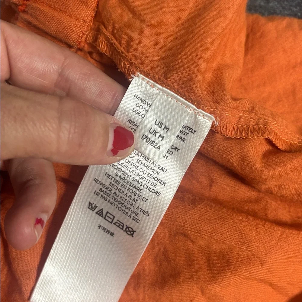 Fun Orange Free People Shorts